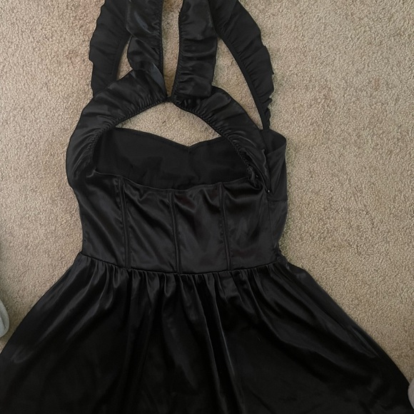 Beginning Boutique Black Corset Mini Dress - Picture 9 of 9